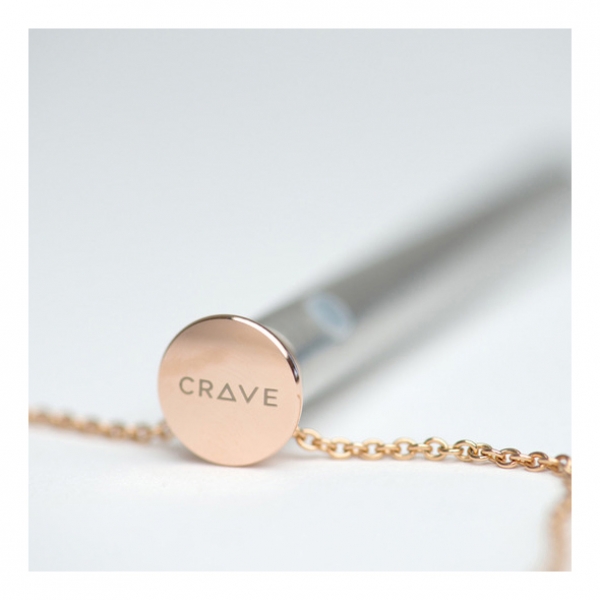 Crave Vibrator Halskette ROT GOLD